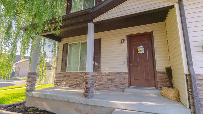 Cement Porch Construction detail