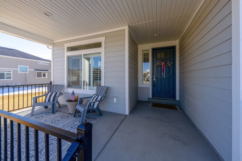 Cement Porch Construction detail